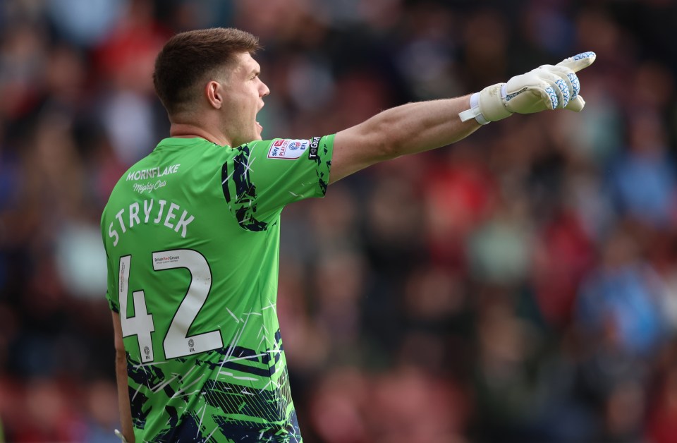 Stryjek's actions seemed to help guide his side to the play-off final