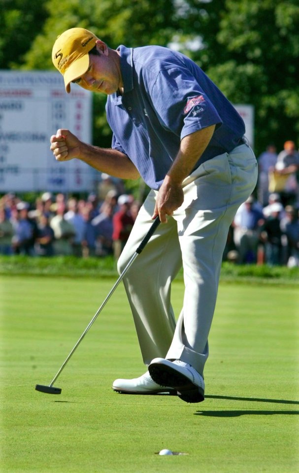 He held off Woods, who birdied the last four holes