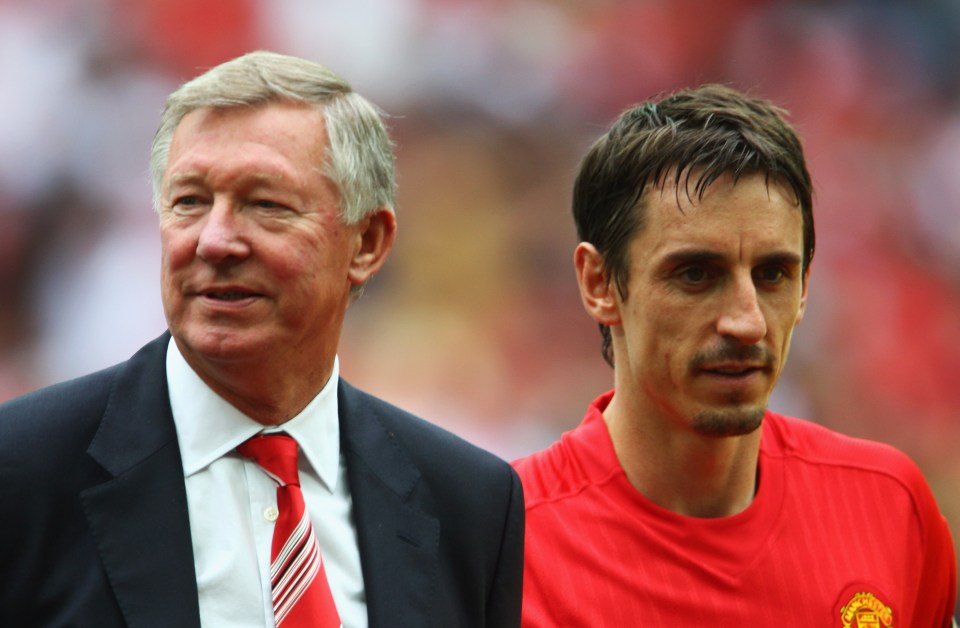 Neville was a long-standing servant to Ferguson and hasn't diminished his respect