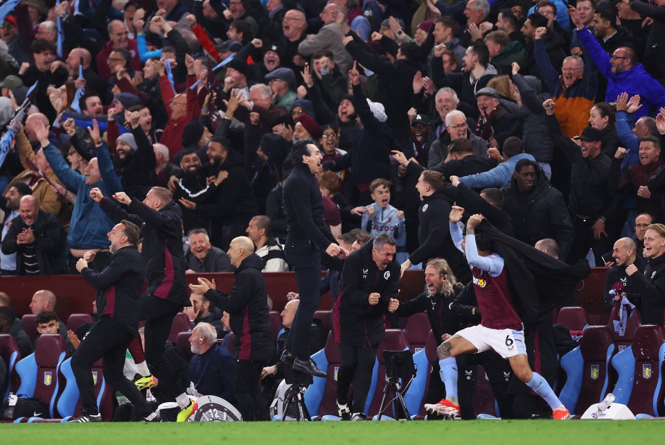 Aston Villa have had a sensational campaign landing a place in the top four