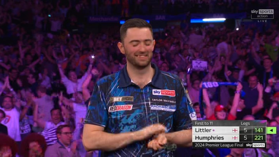 Humphries fully appreciated what he saw from Littler too