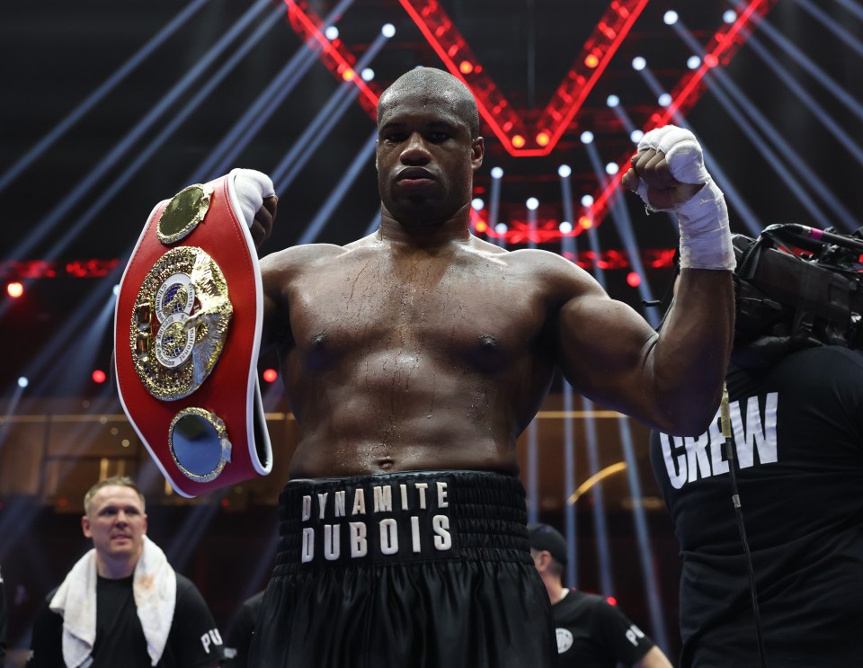 Dubois has become a big name in the heavyweight division under Frank Warren's guidance