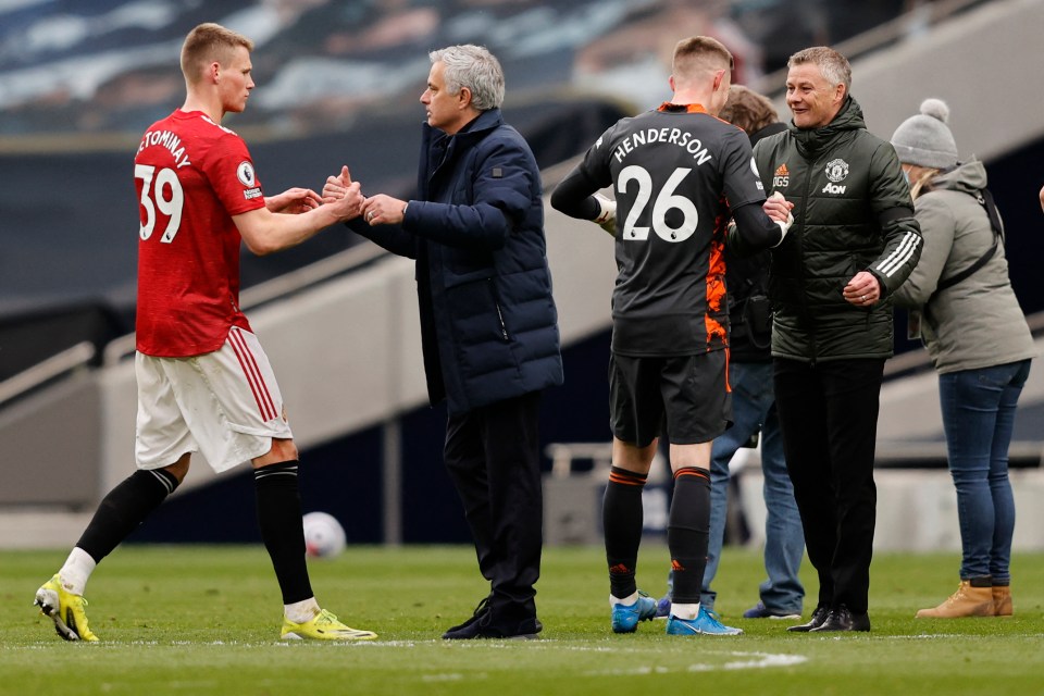 Mourinho remains a firm fan of McTominay, even after being axed at Old Trafford
