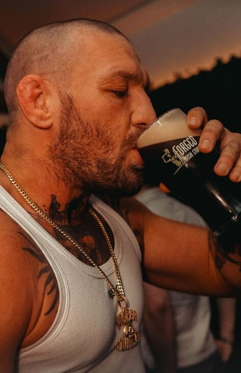 McGregor went out partying in his pub