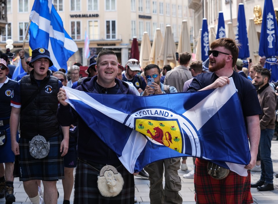 Scotland fans are hoping to upset the odds this summer