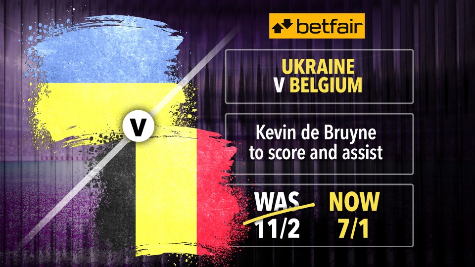 Make use of Betfair's huge offer for this evening's match.