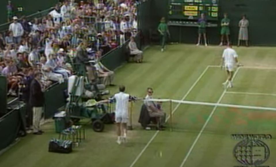 Losing a point penalty was the final straw, and he walked off court