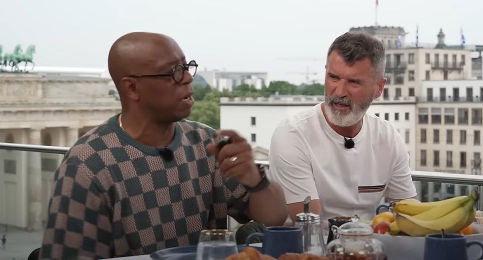 Wright was winding Keane up over their sweary text exchange