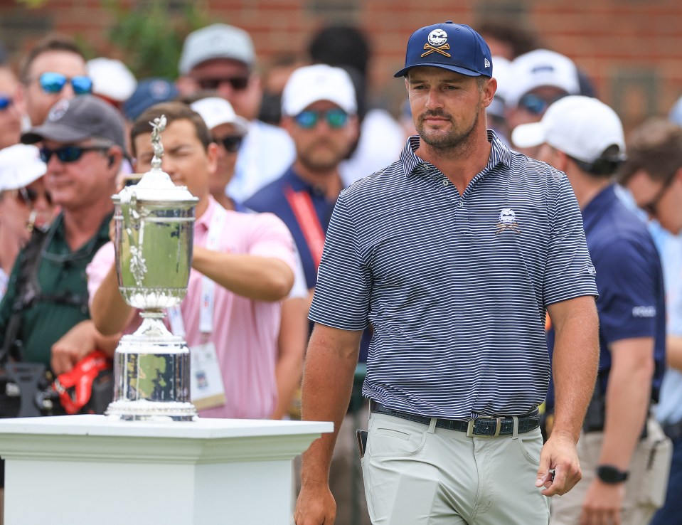 DeChambeau says that he is 'frustrated and disappointed' that he won't compete at the Oympics