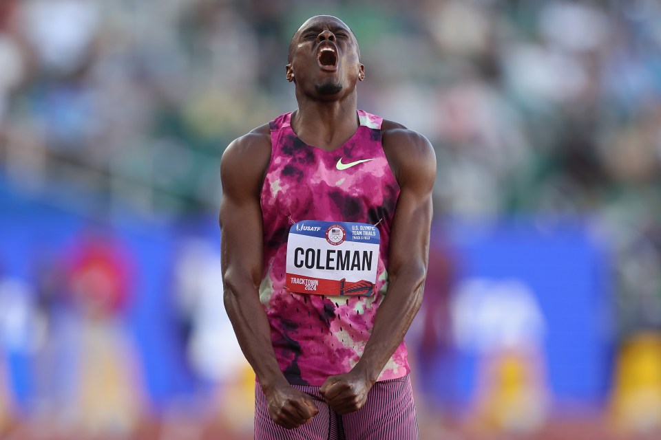 Coleman is targeting redemption at Paris 2024 after missing the previous Olympic Games in Tokyo
