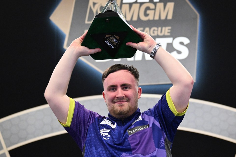 Littler has already bagged ten titles but might need a bigger trophy cabinet