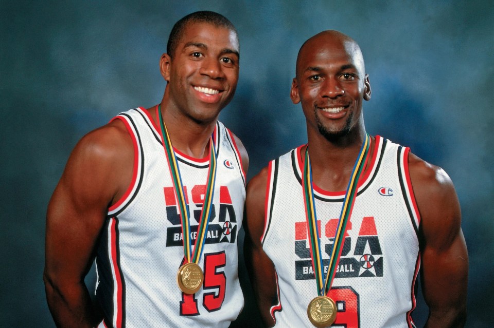 Magic won a gold medal alongside Michael Jordan at the 1992 Olympics