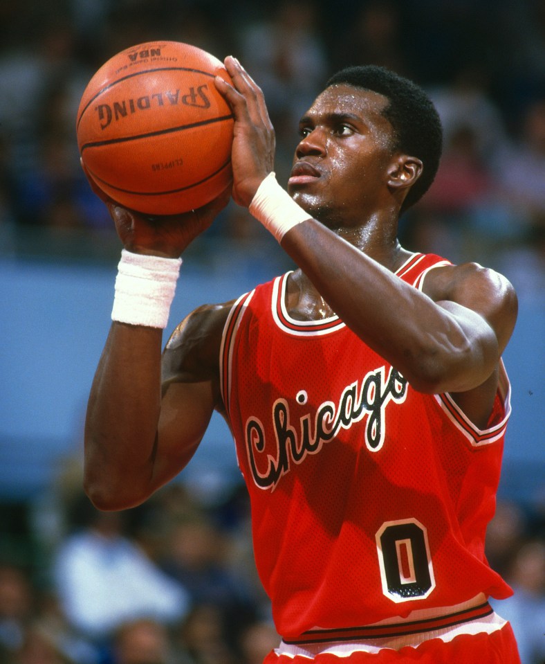 Orlando Woolridge had serious hops and was a big scorer for the Chicago Bulls