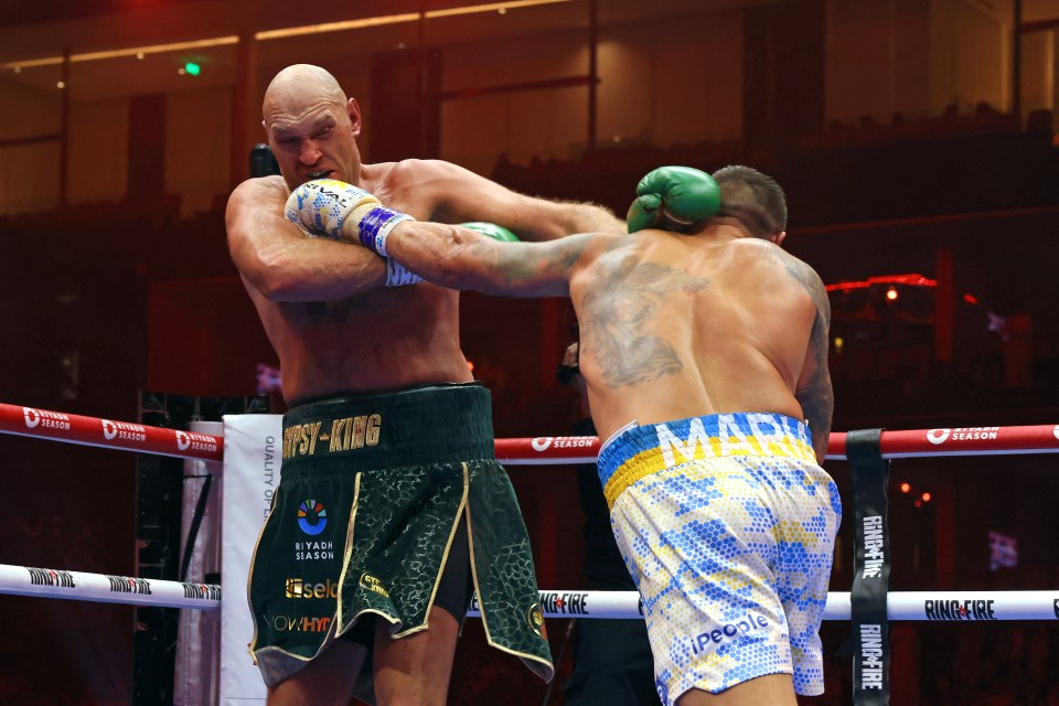 And he's now won the WBC from Fury
