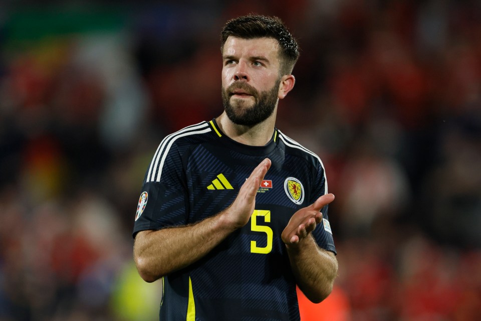 Hanley was a standout performer for Scotland in their draw with Switzerland