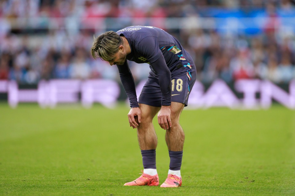 Jack Grealish has missed out on the England squad for the Euros