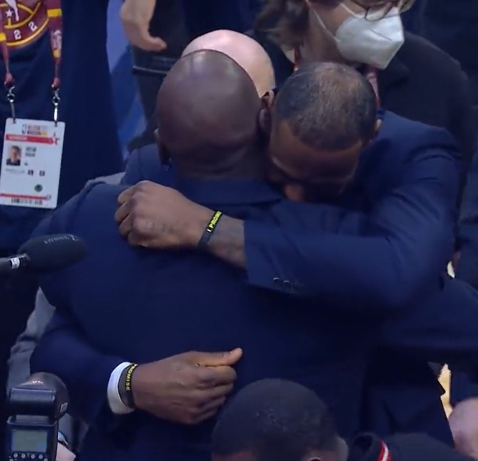 The pair's paths crossed at the 2022 NBA All-Star Game
