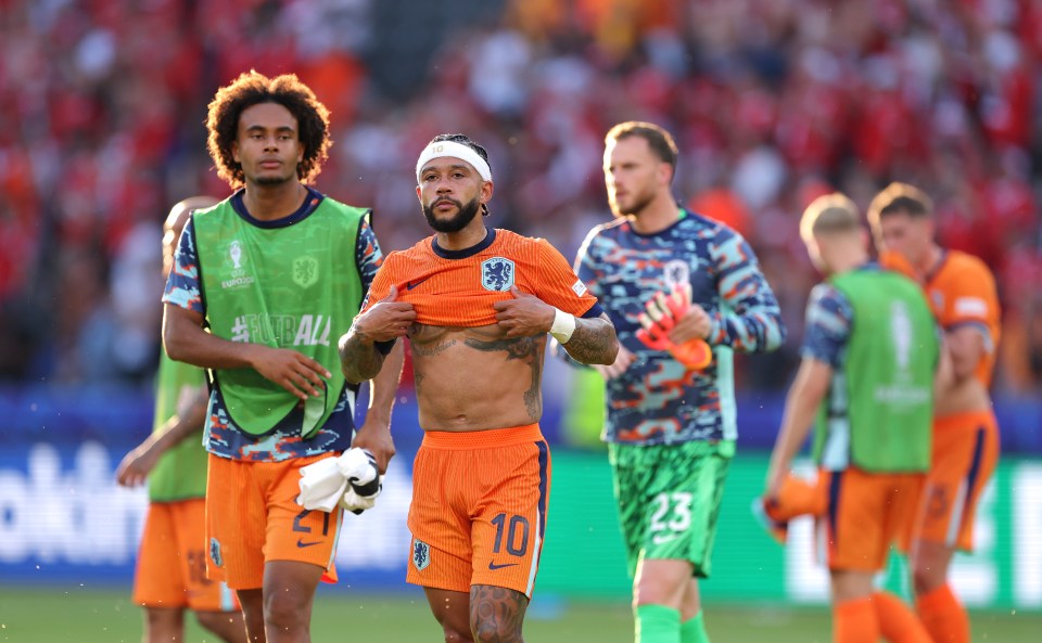 Holland's loss has seen them finish third in Group D