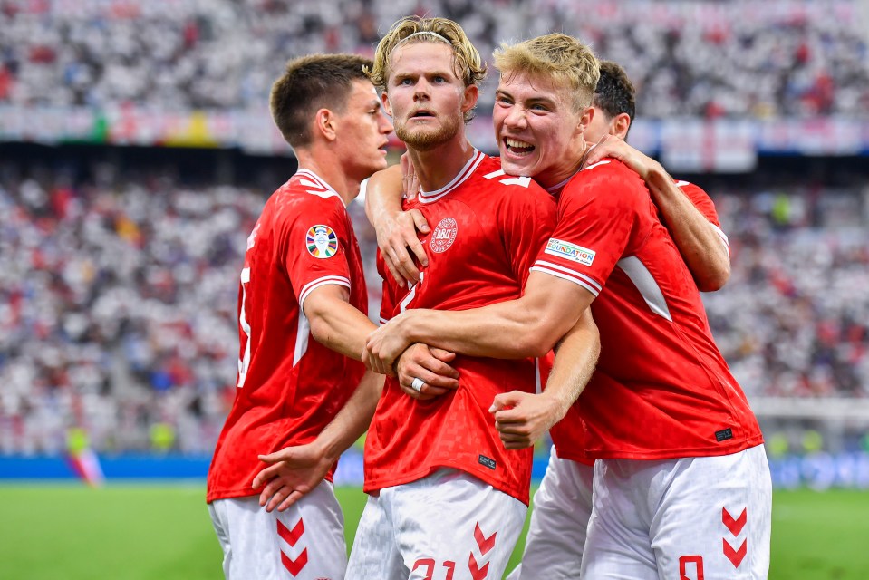 Denmark drew with England last time out