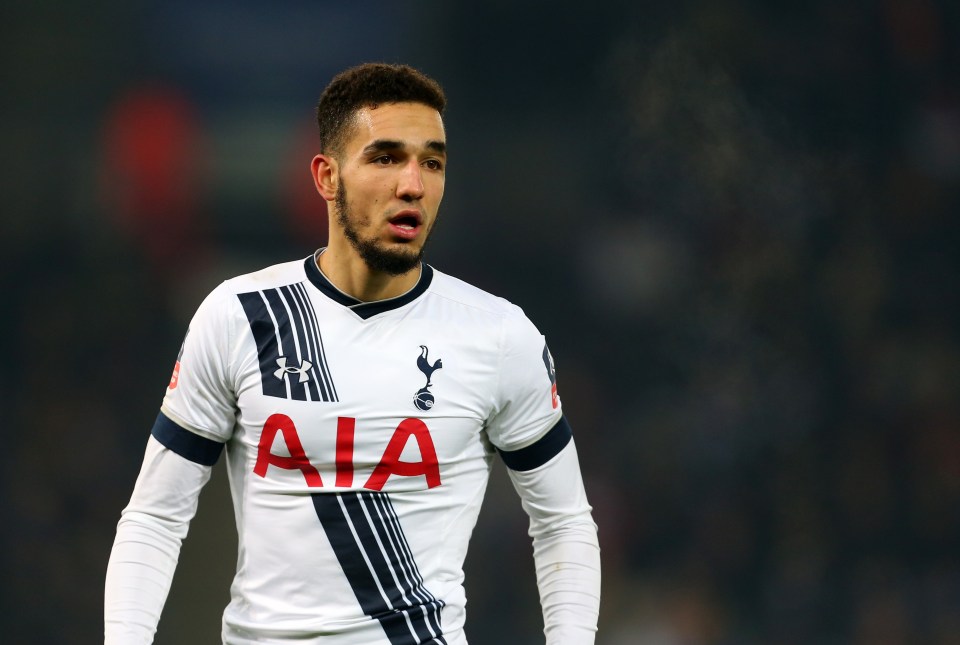 The midfielder was on Tottenham's books for five years