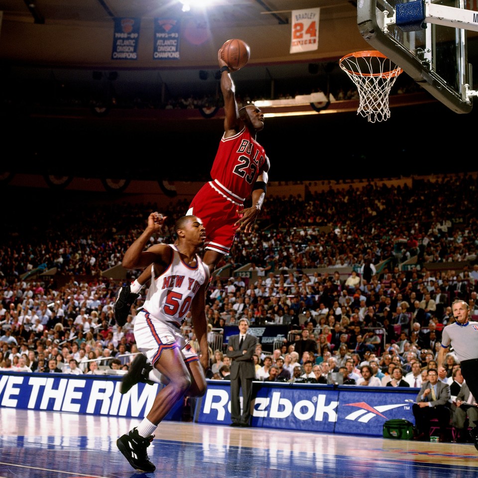 Jordan eventually towered over the Bulls and the rest of the NBA
