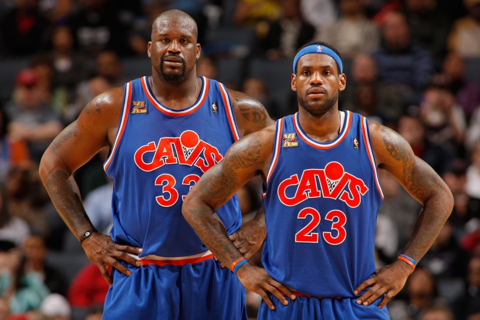 O'Neal previously played with James when they were on the Cavaliers
