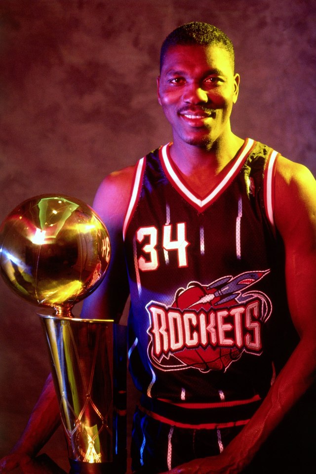 Two-time champion and Finals MVP Olajuwon is one of greatest players ever