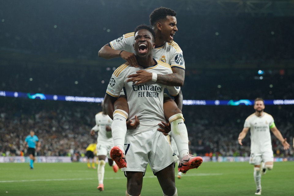 Madrid have Brazilian talent on both wings in Vinicius Jr and Rodrygo
