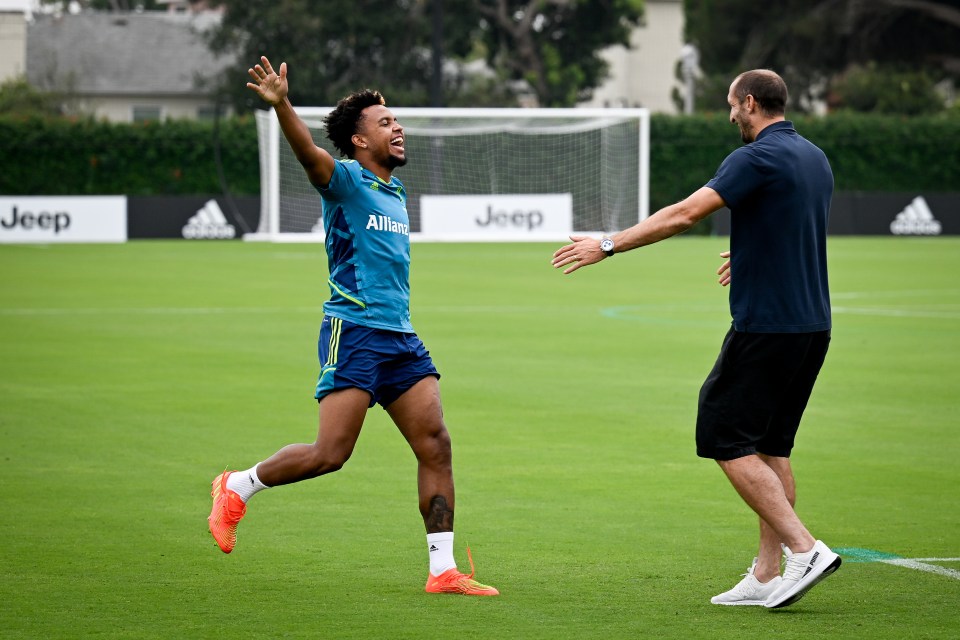 McKennie and Chiellini are friends - but they won't share dinner anytime soon