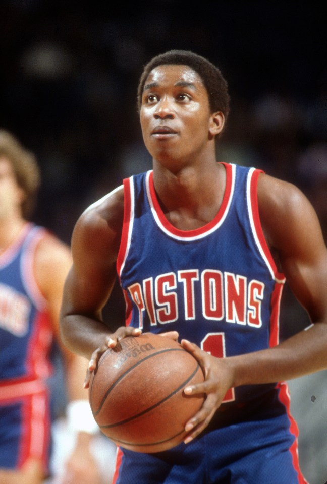 Thomas was named to the NBA's 50th and 75th anniversary teams