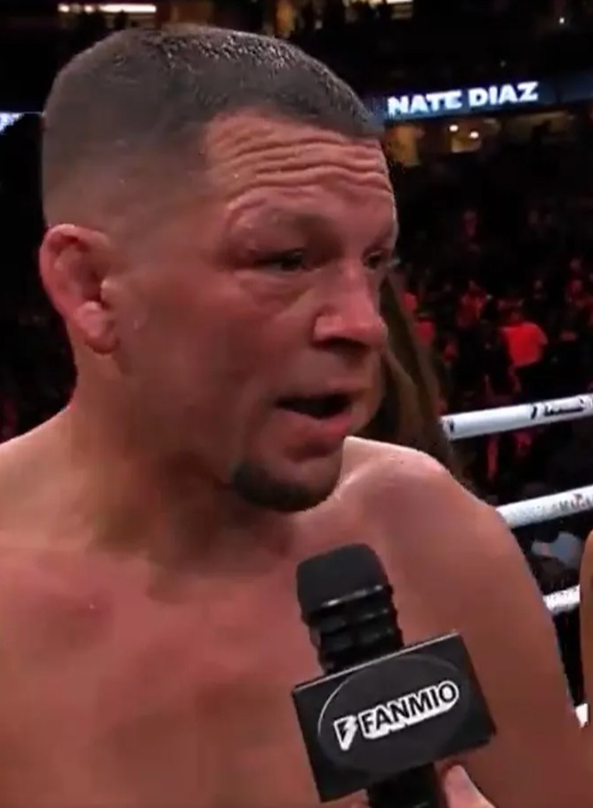 Diaz called out Paul after the finalbell