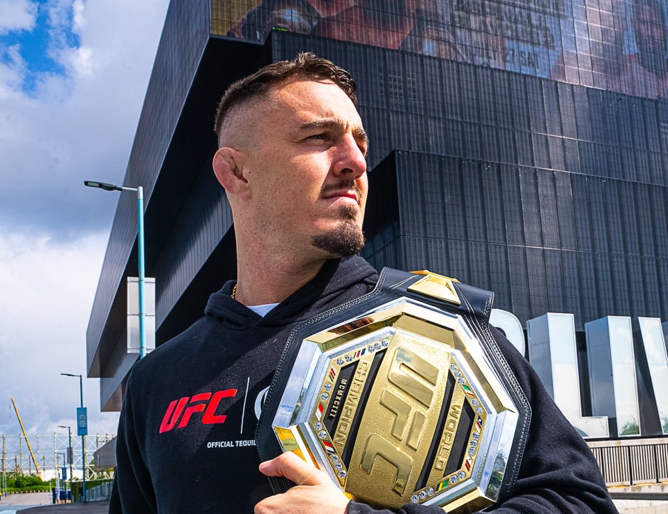 Interim champion Aspinall is the official backup fighter for the main event clash