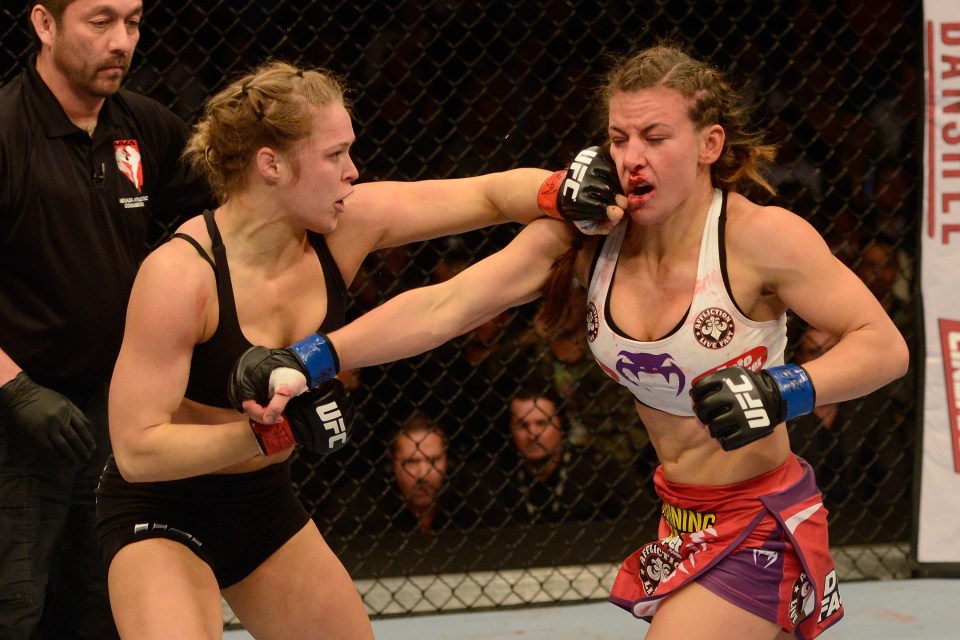 Rousey and Tate shared one of the UFC's most bitter rivalries