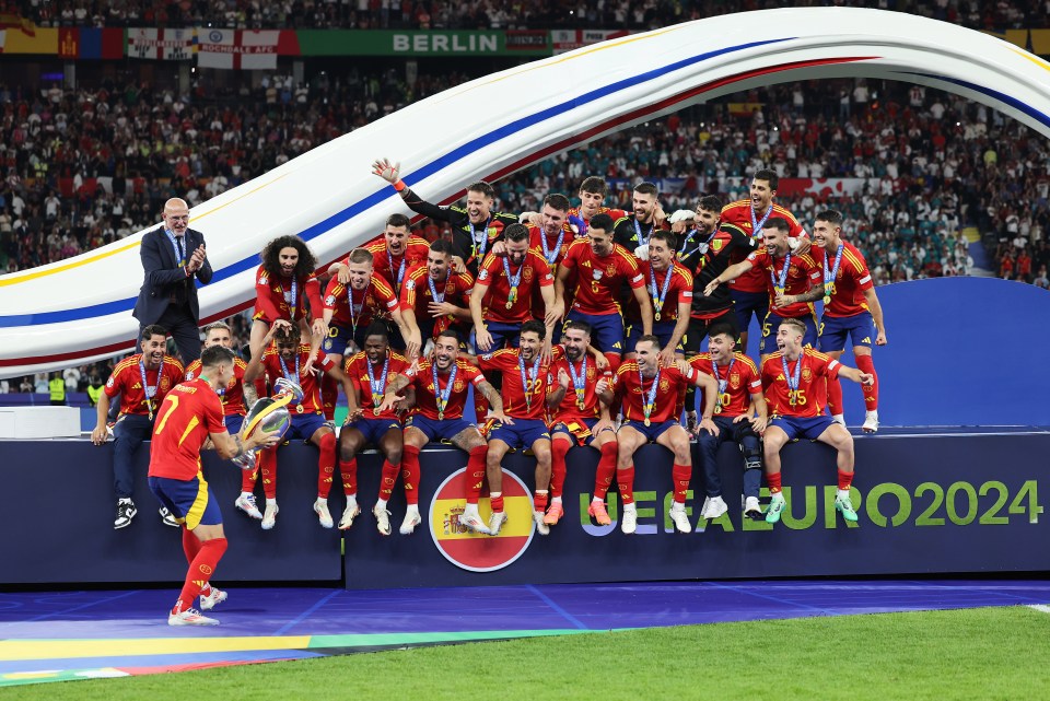 Spain are European champions for a fourth time and deserved to win