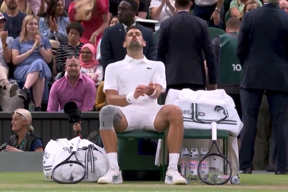 Djokovic hit back at the Rune fans who 'disrespected him'