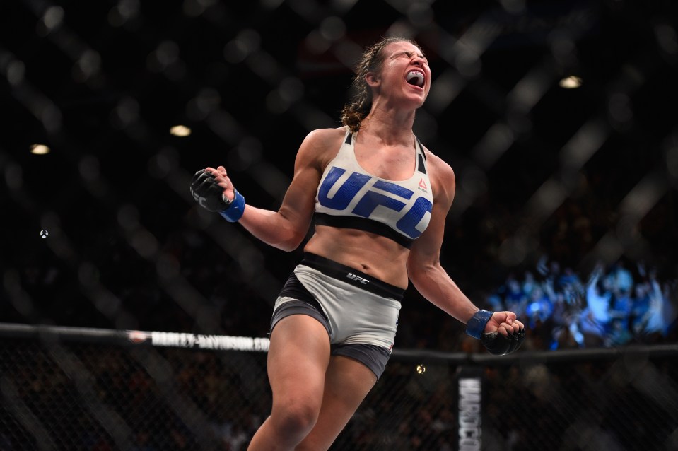 Tate is a favourite with MMA fans