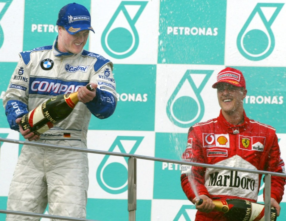 Ralf Schumacher is the brother of seven-time world champion Michael