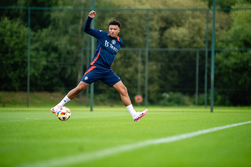 Sancho is back in the fold at Man United