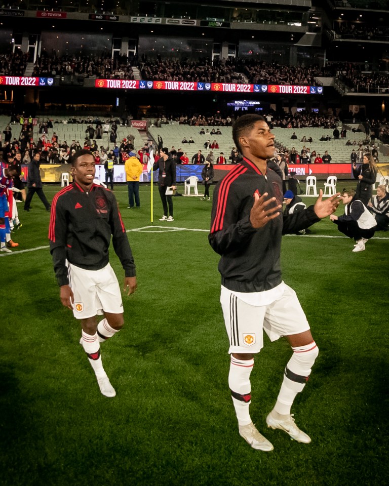 Man United have been without plenty of players for their US tour