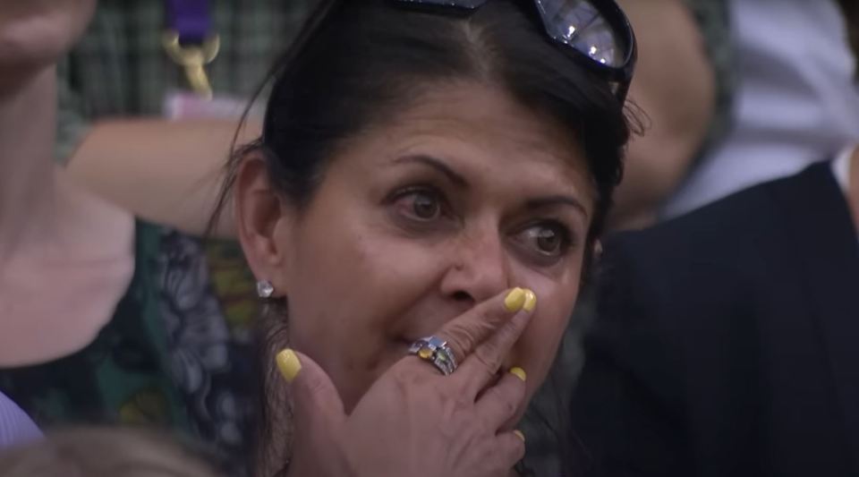 Spectators were left teary-eyed as Murray thanked his fans for their support