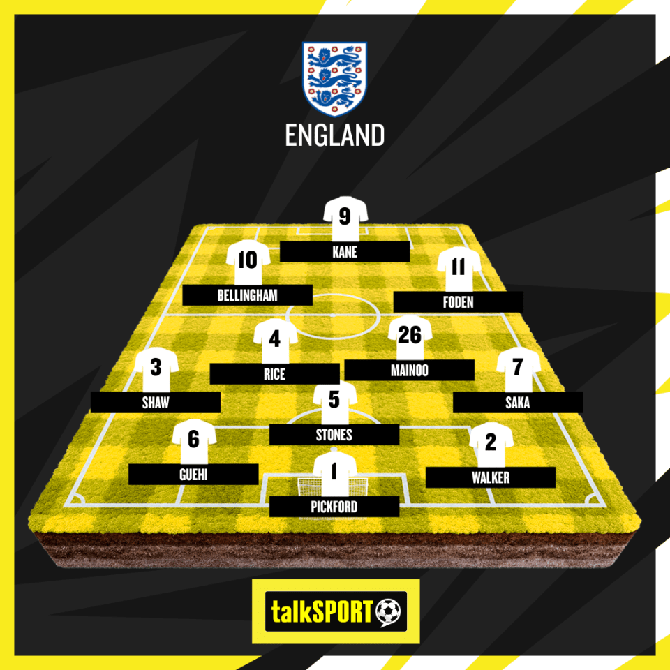 Despite all the options, Southgate is likely to make just one change