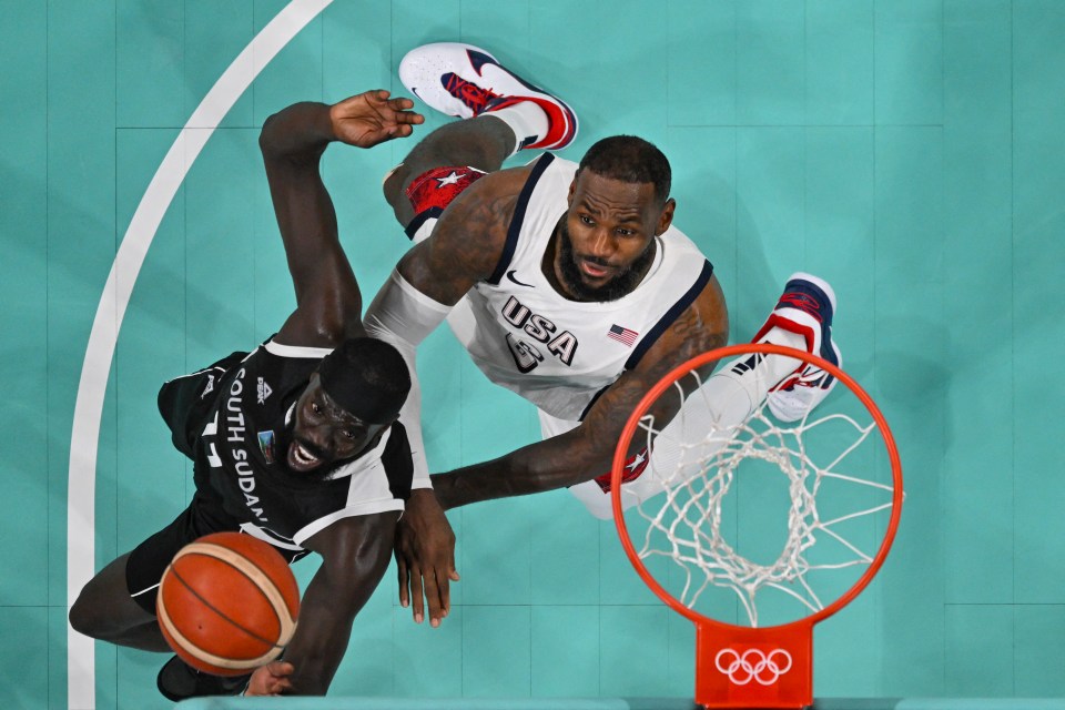 Time keeps ticking but so does James in the Olympics
