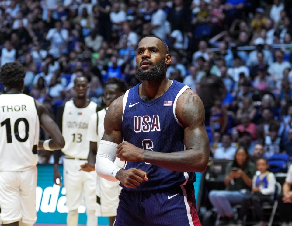 The king of the NBA hit the game-winning shot and enjoyed flexing