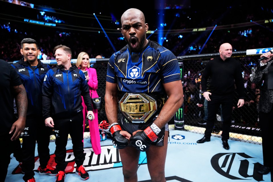 Jones is looking to defend the heavyweight title he won last year