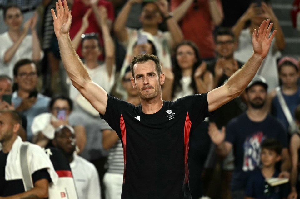 Murray has waved goodbye to tennis for good after defeat at the Paris Olympics