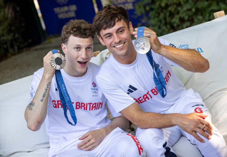 For Daley, it was a fifth Olympic medal that he celebrated in Paris