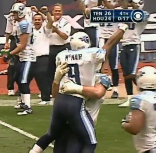 Air McNair engineered a memorable comeback win over the Houston Texans