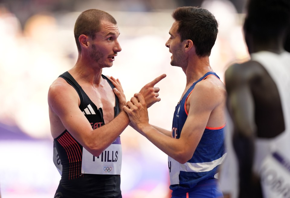 Mills was furious with Hay afterwards but has been reinstated for the final