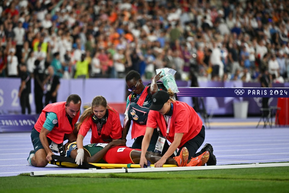 He couldn't finish the final which took place on Wednesday night