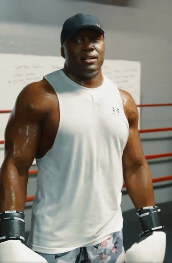 Lashley is in impressive shape and is in talks over a boxing debut
